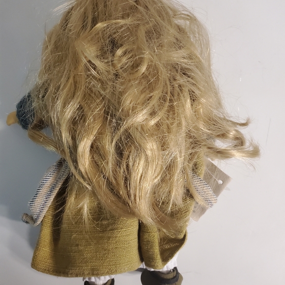 Vintage Little Girl Porcelain Doll TJ Collection Handcrafted Doll Melissa 1993 - Picture 4 of 8